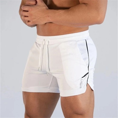 Pantalone Cortos Deportivo Fitness Hombre Playa Secado Rápido Malla Transpirable - Picture 12 of 31