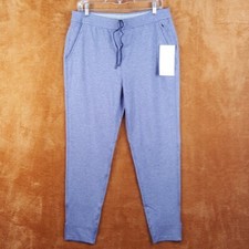 MINISTRY OF SUPPLY Sweatpants Womens Large Blue Pull On Jogger FUSION TERRY