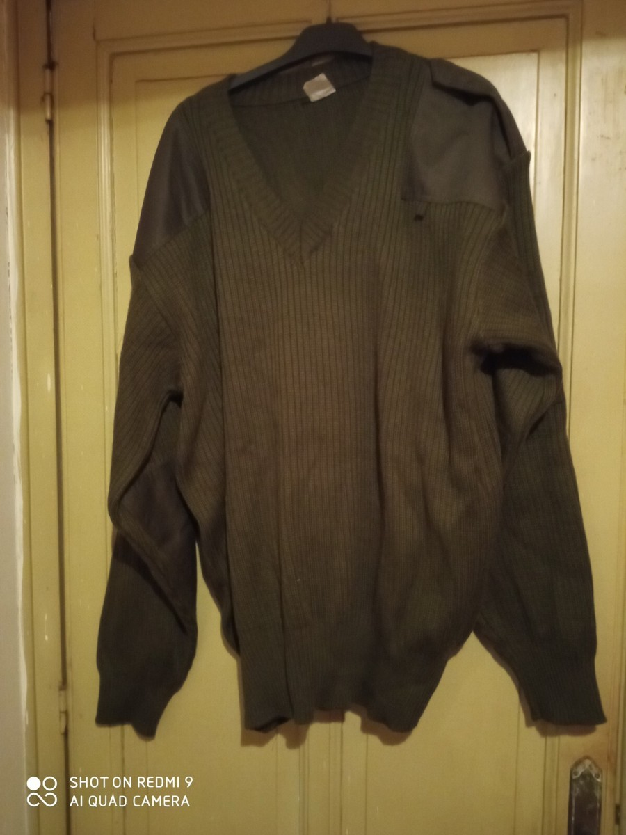 Maglione Militare Esercito Italiano Lana vintage taglia L