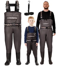 Chest Waders for Kids and Adults, Fishing and Hunting Waders, Boy and Girl