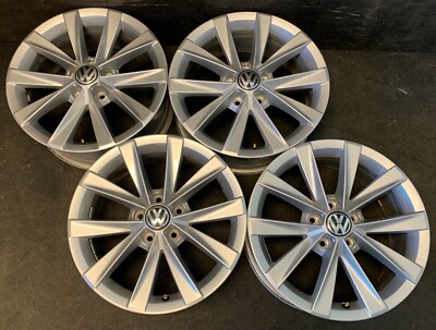 (4) VW Volkswagen Golf Beetle EOS Jetta Passat Rabbit Wheels Rims ...