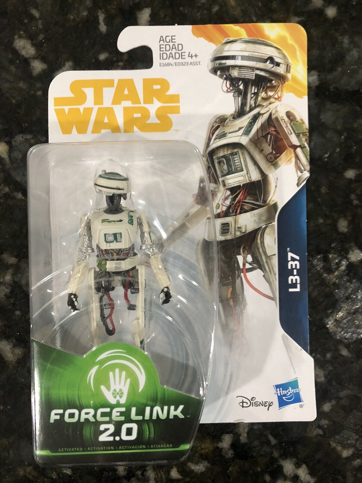 Solo A Star Wars Story L3-37 Droid Force Link 2.0 2018 3.75” Vintage Collection