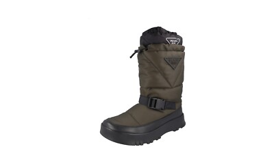 PRADA Apres Ski Booties Winter Schnee Stiefel + Interner Schuh NEU -  9 43