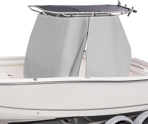 T-Top Center Console Cover for Boat, Universal 600D Heavy Duty Waterproof Tear-R