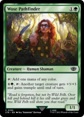 Wose Pathfinder - 0190 - LTR: Tales of Middle-earth - Magic MTG