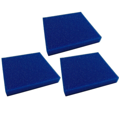 3x Schwammfilter für Philips PowerPro Compact FC9328 FC9329 FC9330 FC9331 FC9332