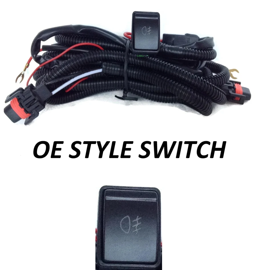 FITS 2013 14 15 NISSAN ALTIMA FOG LIGHT KIT HARNESS SWITCH LAMPS BEZELS BULBS - Image 4 of 4