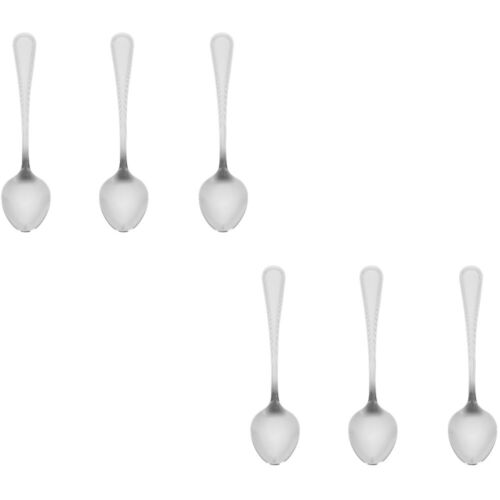  6 PCS Teaspoon Set Coffee Spoon Salt Spoon Stirring Spoon Snow Broom - Picture 1 of 12