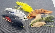 Dumbell Zonker Fly,  Dumbell Rabbit Strip Streamer Fly, Zonker Fly