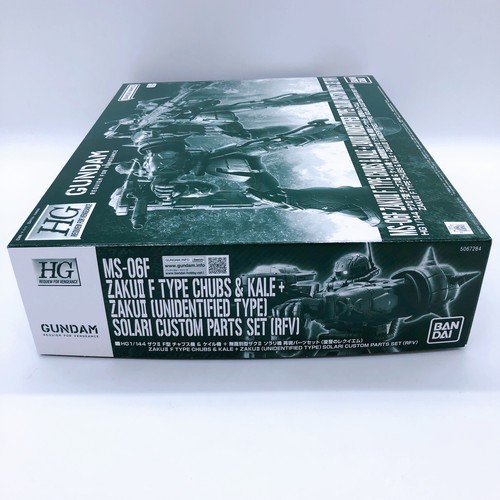 Kit pièces détachées type non identifié HG 1/144 Zaku II F Chubs & Kale Bandai NEUF - Photo 6 sur 7
