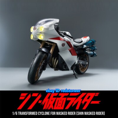 Threezero Cyclone《Kamen Rider》Motorcycle Fit 1/6 Scale Figure