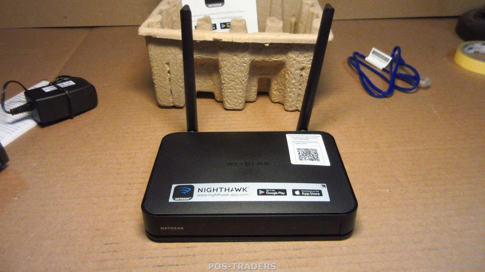 NETGEAR AC750 R6020 Dual Band WiFi Router 750 Mbps 4-Port LAN - NEU NEW NO BOX - Bild 2 von 4