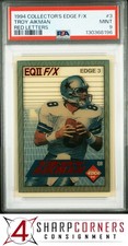 1994 COLLECTOR'S EDGE F/X RED LETTERS #3 TROY AIKMAN HOF POP 2 PSA 9