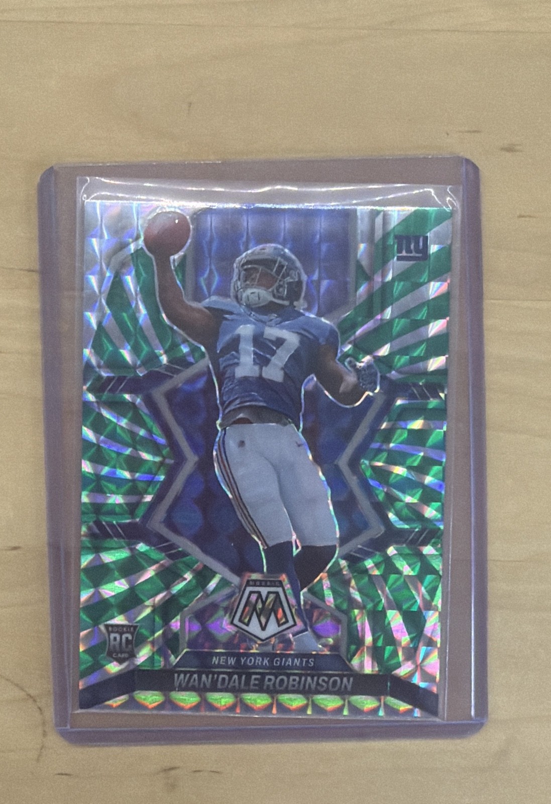 Wan'Dale Robinson Panini Mosaic #330 Green Swirl