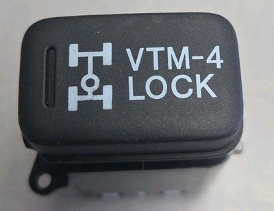 2003 Acura MDX VTM 4 Lock AWD 4WD Switch With Screws M12889 Black OEM