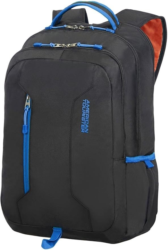 American Tourister Urban Groove Laptop Backpack 15.6 inch 46 cm Black Blue (R4 - Image 3