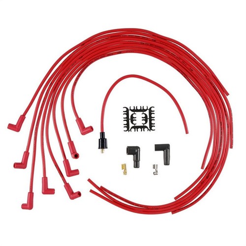 Accel ACL4041R Red 8 mm Spark Plug Wire Kit fits V8 Performance Racing Parts - Picture 3 of 10