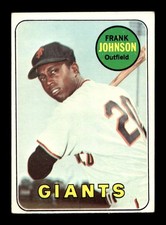 1969 Topps #227 Frank Johnson Giants EX *e5
