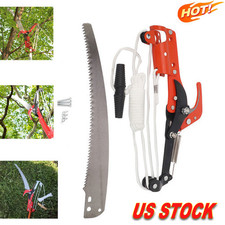 High Reach Tree Trimmer Pruner Saw Branch Cutter Pruning Tool Without Pole US