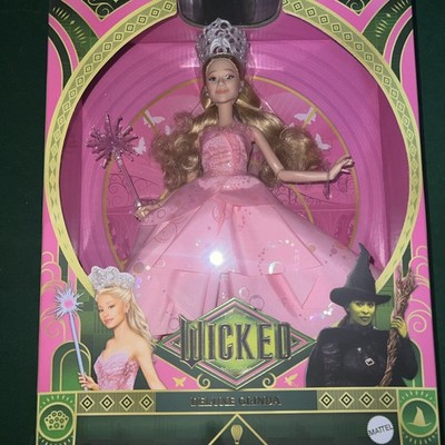 Mattel Wicked Deluxe Glinda Doll Fashion Ariana Grande Brand New