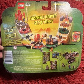 LEGO 9591 Ninjago Weapon Pack Minifig Chokun NRG Kai Ninja Spinner Battle NEW*