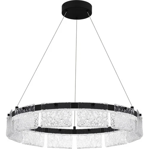 Matte Black LED Pendant from the Alice Collection - Picture 2 of 6