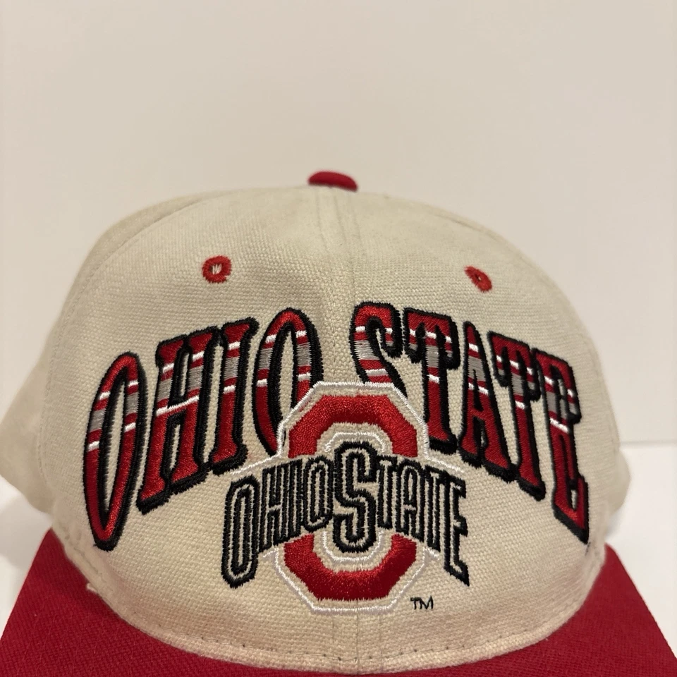 Sombrero ajustable bordado vintage Starter Ohio State Buckeyes Foto 2 de 4