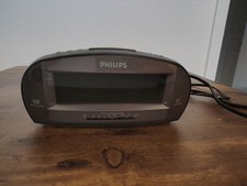 Philips AJ3540/37 Large Display Digital AM/FM Alarm Clock Radio, Gray - Working