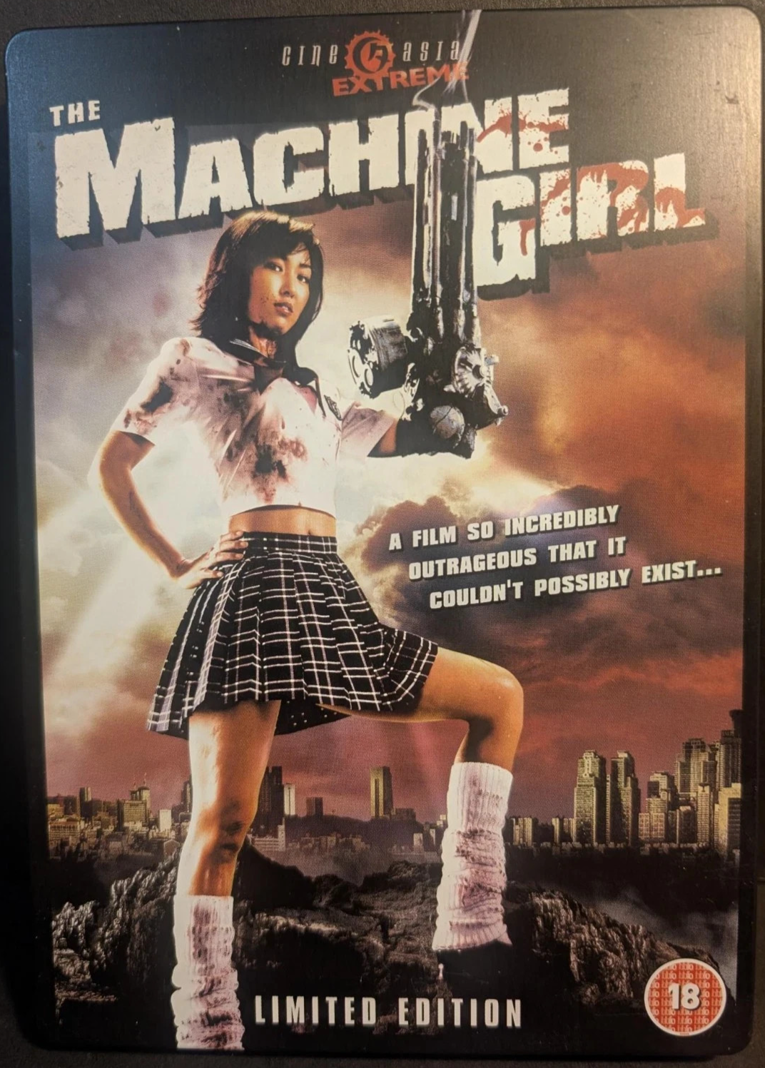 Machine Gun Girl (DVD, 2009) - Limited Edition Steelbook/Tin