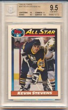 1991 Topps Kevin Stevens (All-Star Card) (#267) BGS9.5 BGS