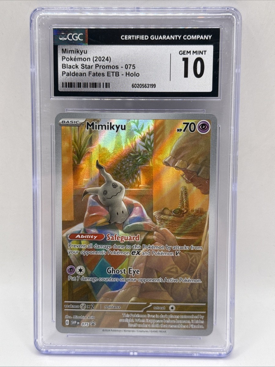 Mimikyu - 075 (Pokemon Center Exclusive) 075 Sv: Scarlet & Violet