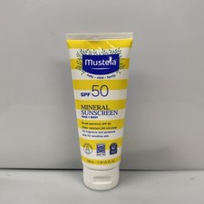 Mineral Sunscreen, Face  Body, SPF 50, 3.38 fl oz 100 ml 