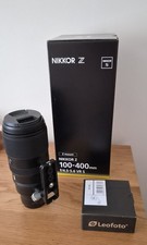 Nikon Nikkor Z 100-400mm F/4.5-5.6 VR S Zoom Lens