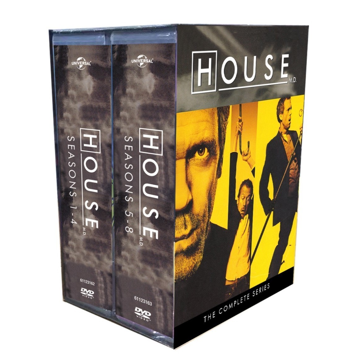 HOUSE M.D. The Complete Series Seasons 1-8 (DVD 41-Disc Box Set