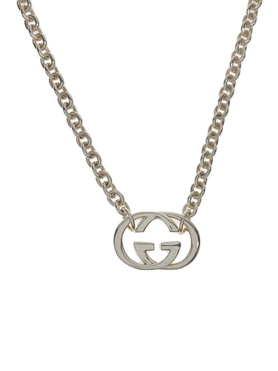 GUCCI SV925 Collana in argento con top da donna usata