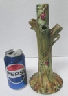 Vintage Antique Weller Woodcraft Art Pottery Tree Trunk Bud Vase-10in.-EXC!