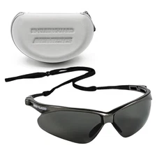 ™ V30 Nemesis™ Polarized Safety Glasses (56568), Smoke Grey Lenses, Gunmetal ...