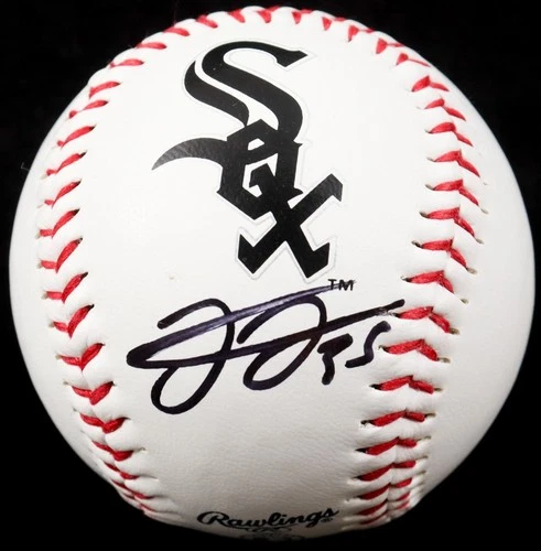FRANK THOMAS WHITE SOX LOGO JSA WITNESS AUTOGRAPHED MAJOR LEAGUE BASEBALL COA