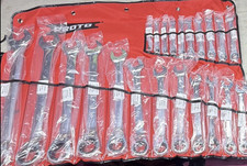 Proto Jscvmt-22s 22-piece Metric Combo Reversible Ratcheting Wrench Set-12 Pt Proto Jscvmt-22s 22-piece Metric Combo Reversible Ratcheting Wrench Set-12 Pt