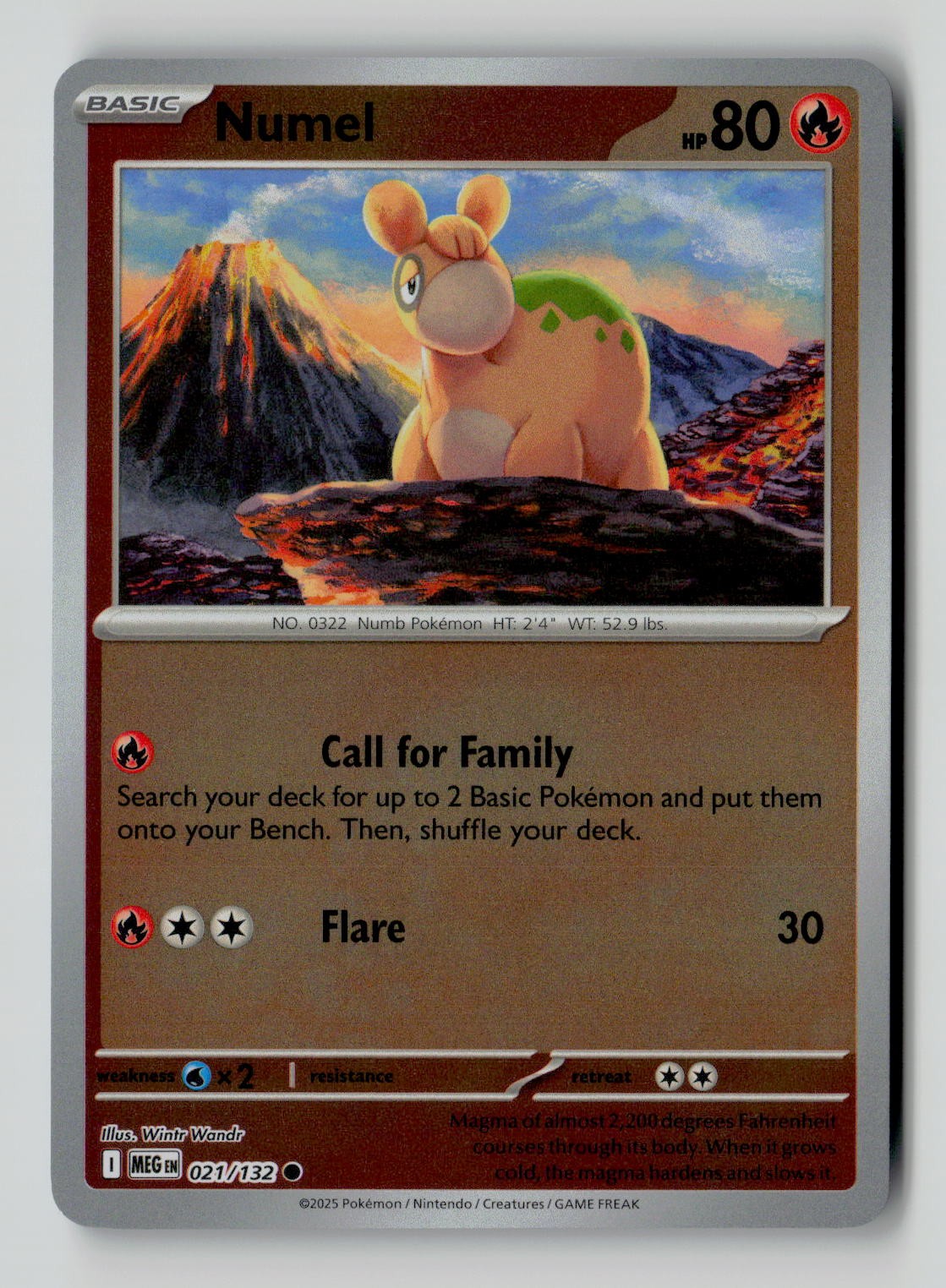 Numel Common ME01: Mega Evolution 021/132 NM