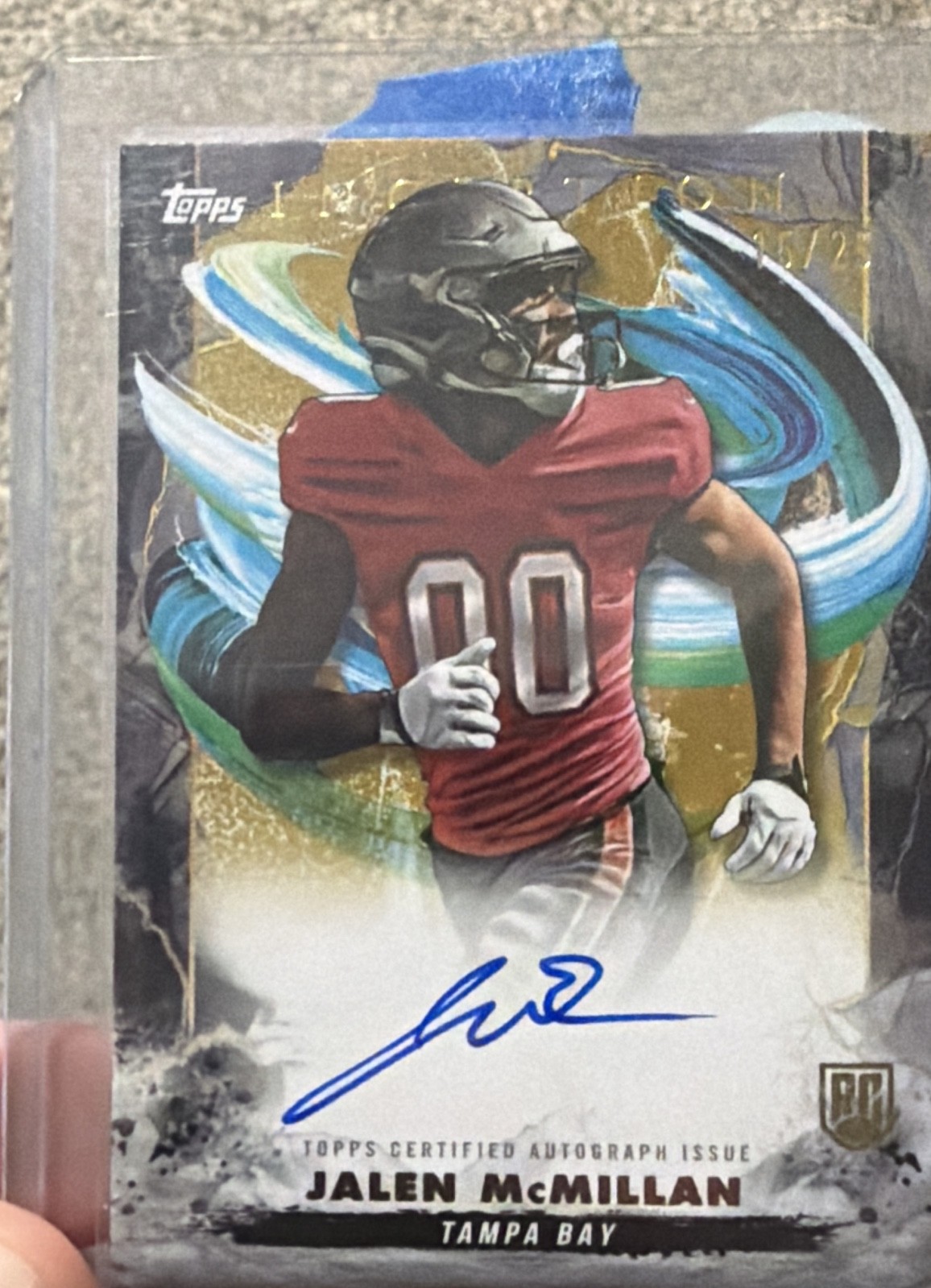 Jalen McMillan Topps Inception Rookie Autographs #RAJM Base