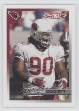 2005 Topps Total Darnell Dockett #202 wo2
