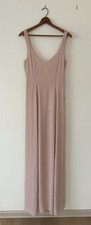 NEW Show Me Your MuMu Jenn Maxi Dress Women's S Blush Pink Chiffon Formal