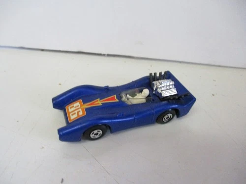 Matchbox Lesney Superfast SF61 Blue Shark- unpainted base, "86" label, loose
