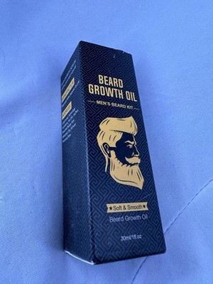 Beard Growth Oil Fast Growing Beard Mustache Facial Hair oil Men Soft & Smooth