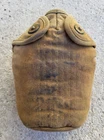 US Military WW2 1942 Water Porcelain Enamel Canteen wth Canvas Pouch REP #2