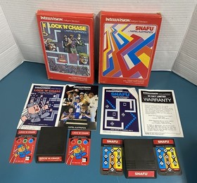 RARE Vintage Intellivision Video Game Lot QTY 28 Dungeons Dragons Boxes Manuals