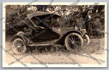 Rppc 1918 Dodge Roadster Automobile In Near Mansfield Ohio Real Photo Postcard
