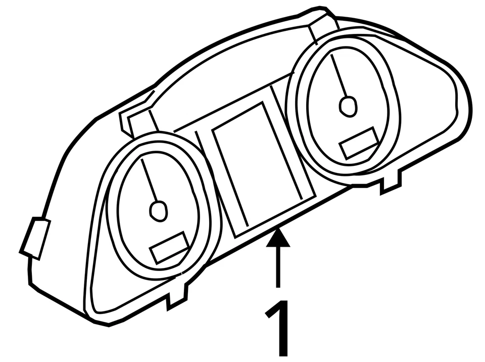Спидометр MPH от 2008 AUDI Q7 8444506 - Изображение 4 из 4