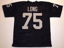UNSIGNED CUSTOM Sewn Stitched Howie Long Black Jersey - M, L, XL, 2XL, 3XL